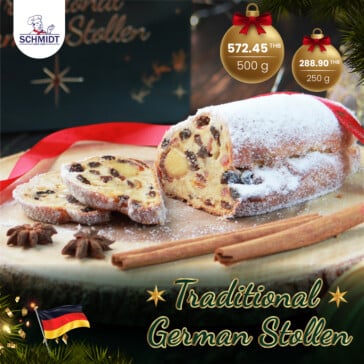 Traditional German Stollen